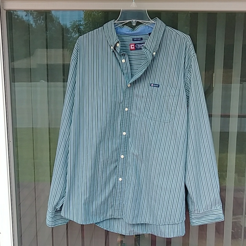 Chaps Men's Dress Shirt.  XXL.